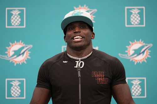 Miami Dolphins wide receiver Tyreek Hill.