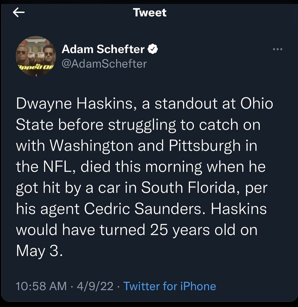 Lamar Jackson Rips Adam Schefter For Insensitive Tweet About Dwayne Haskins  Death - Daily Snark