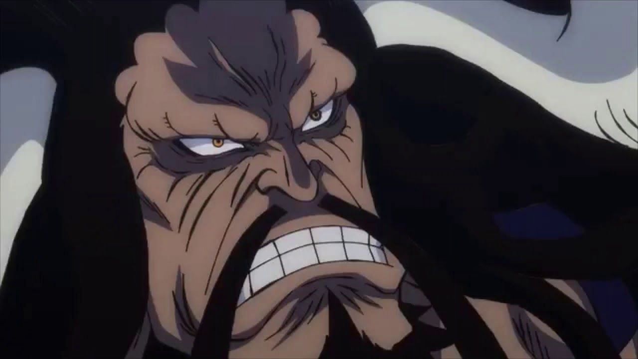 Kaido as seen in the One Piece anime (Image via Toei Animation)