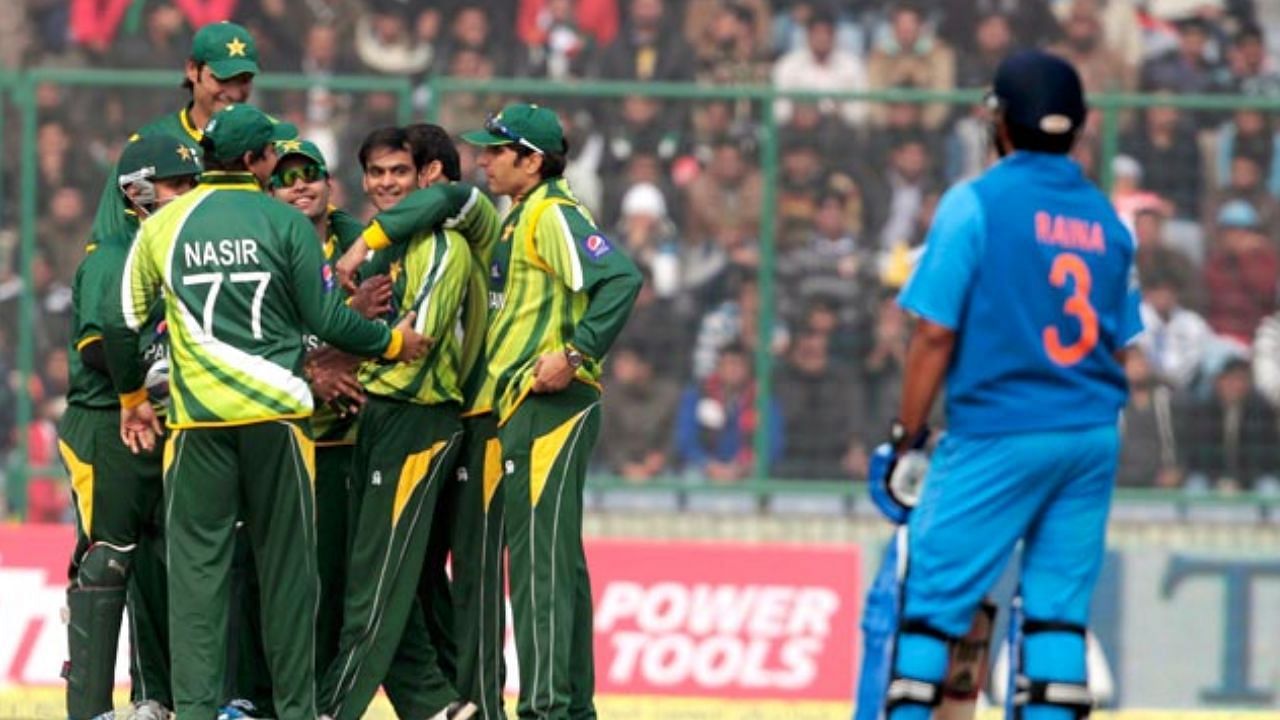 पाकिस्तान और भारत 2012-13 में द्विपक्षीय सीरीज खेले थे