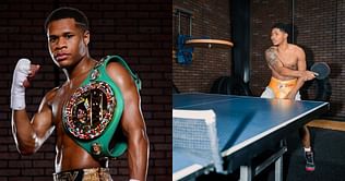 Watch: Shakur Stevenson and Devin Haney meet ahead of their unification fights