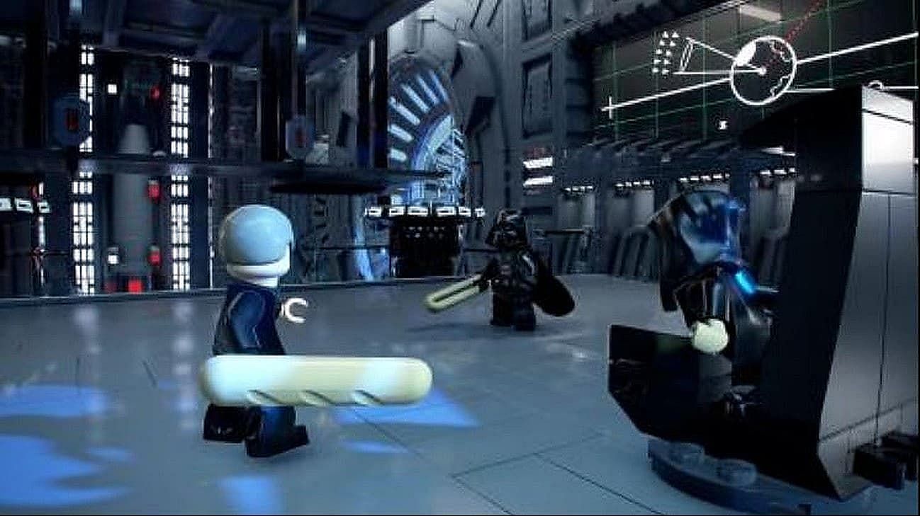 Luke and Vader battle with Baguettes (Image via TT Games)