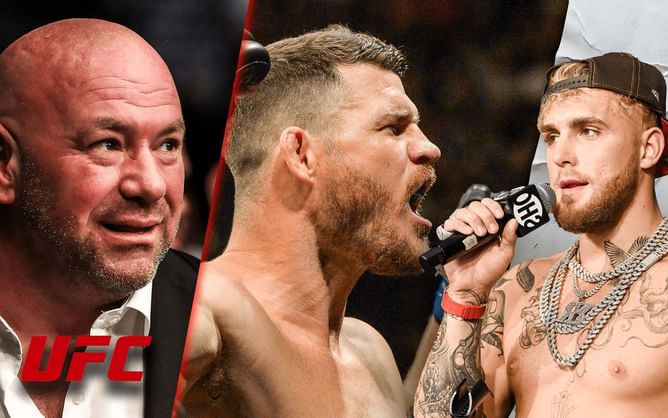 Jake Paul asks Michael Bisping to show "legal confirmation" that 'The Count' is not under UFC contract - "Dana still got you by the b***s"