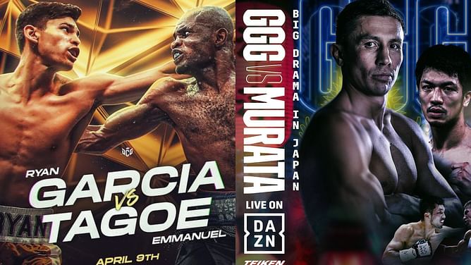 Gennadiy Golovkin vs. Ryota Murata and Ryan Garcia vs. Emmanuel Tagoe: How to watch both the events live on April 9