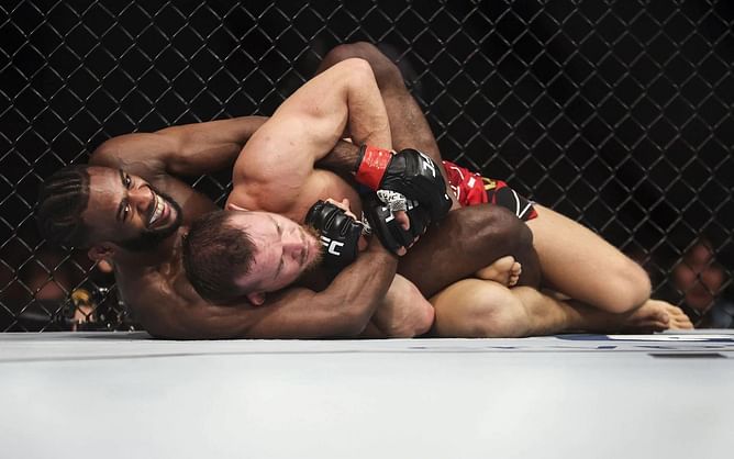 "That's not legal!" - Aljamain Sterling blames Petr Yan for being too "slippery" during their rematch