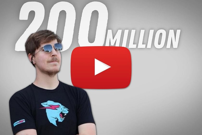 First individual creator to hit 200 Million subscribers on