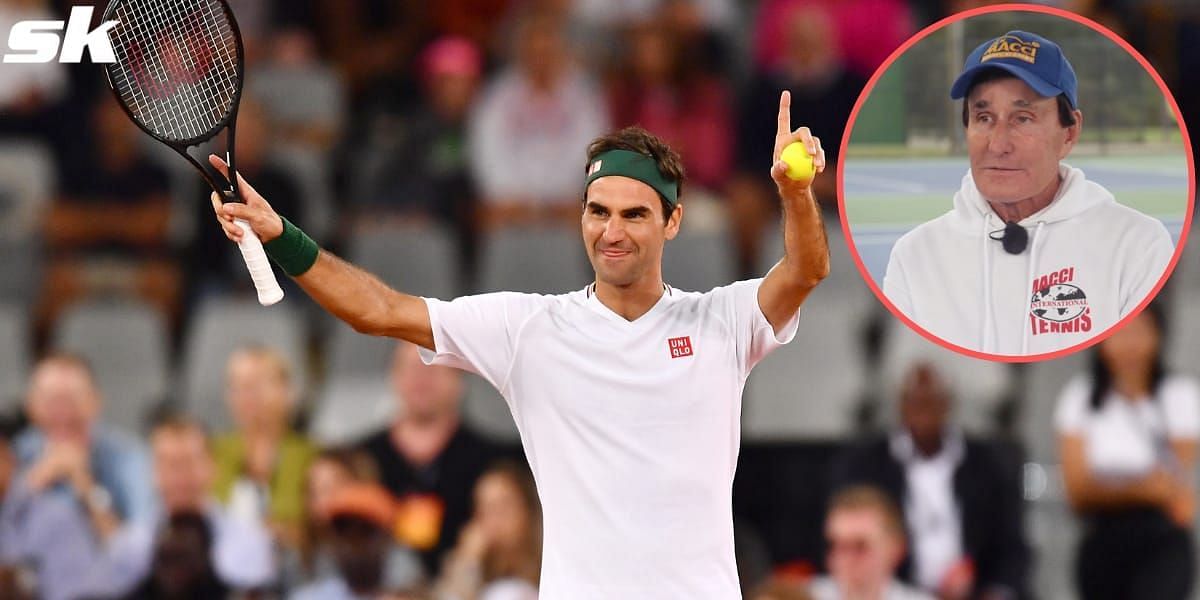 Rick Macci [inset] believes Roger Federer is the perfect role model in tennis.
