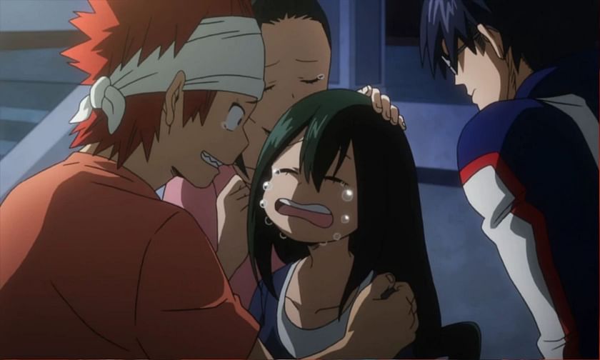 Shoto and Tsuyu Try To Stop Deku, DUB