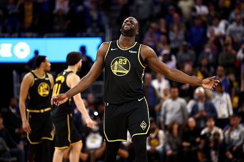 Phoenix Suns vs. Golden State Warriors: Draymond Green reacting to a call