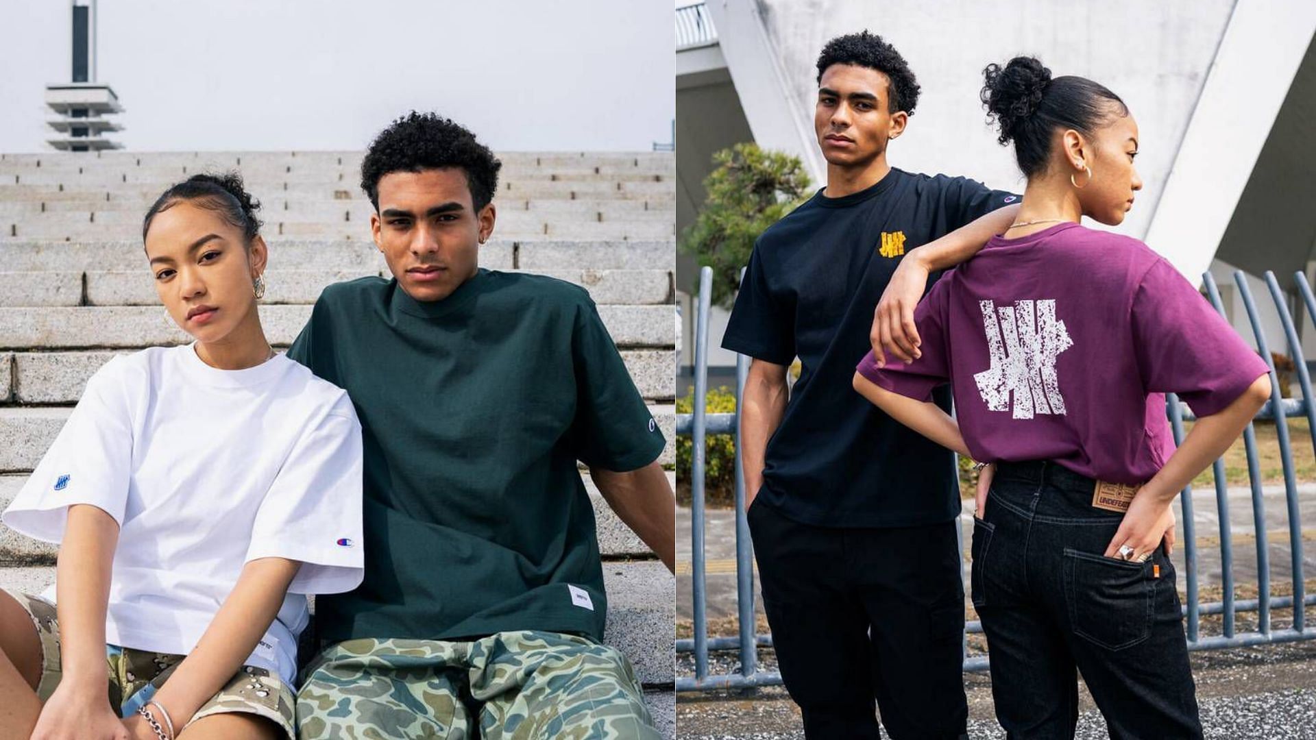 UNDEFEATED x Champion collaborated for their latest SS22 collection (Image via Sportskeeda)