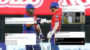 "Bhai, yeh to shuru hote hi khatam ho gaya!" - Fans go berserk as David Warner, Prithvi Shaw destroy PBKS in IPL 2022