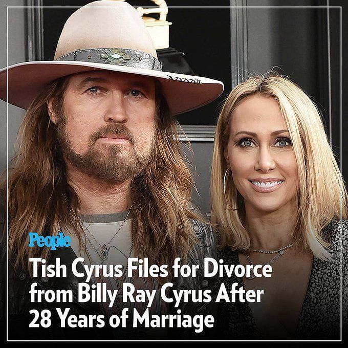 Billy Ray Cyrus Net Worth Singers Fortune Explored As Wife Of 28 Years Tish Files For Divorce 2872