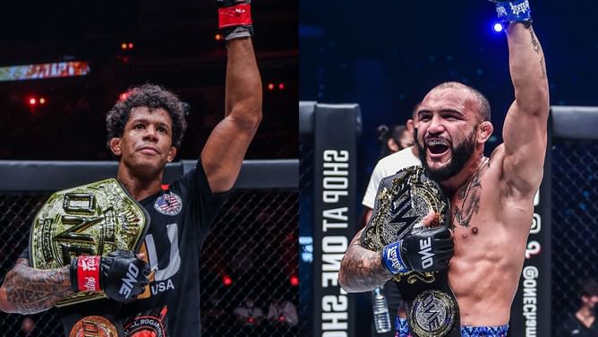 "I'll let him work in peace" - Adriano Moraes not interested in moving up to bantamweight and challenging teammate John Lineker