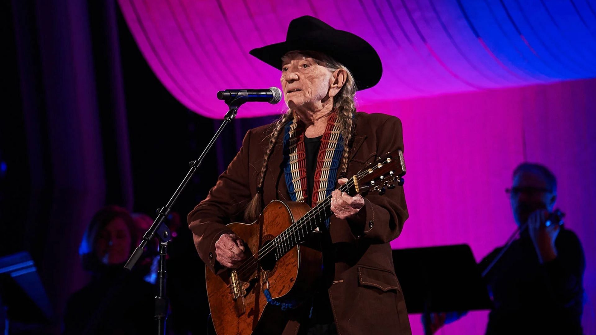 Willie Nelson is set to perform on the popular 4th of July festival along with sets from other artists, at Austin&rsquo;s Q2 Stadium. (Image via John Shearer/Getty Images)