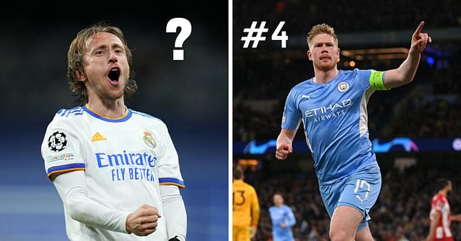 Modric, De Bruyne and more: 5 best midfielders in the world right now (2021/22)
