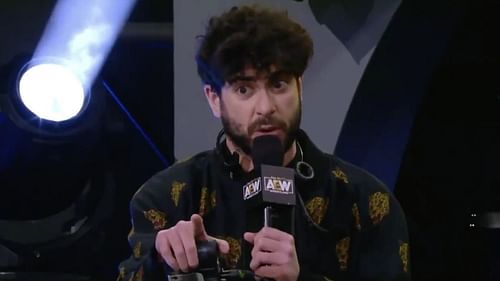 Tony Khan hyped up the ladder match between Sammy Guevara and Scorpio Sky