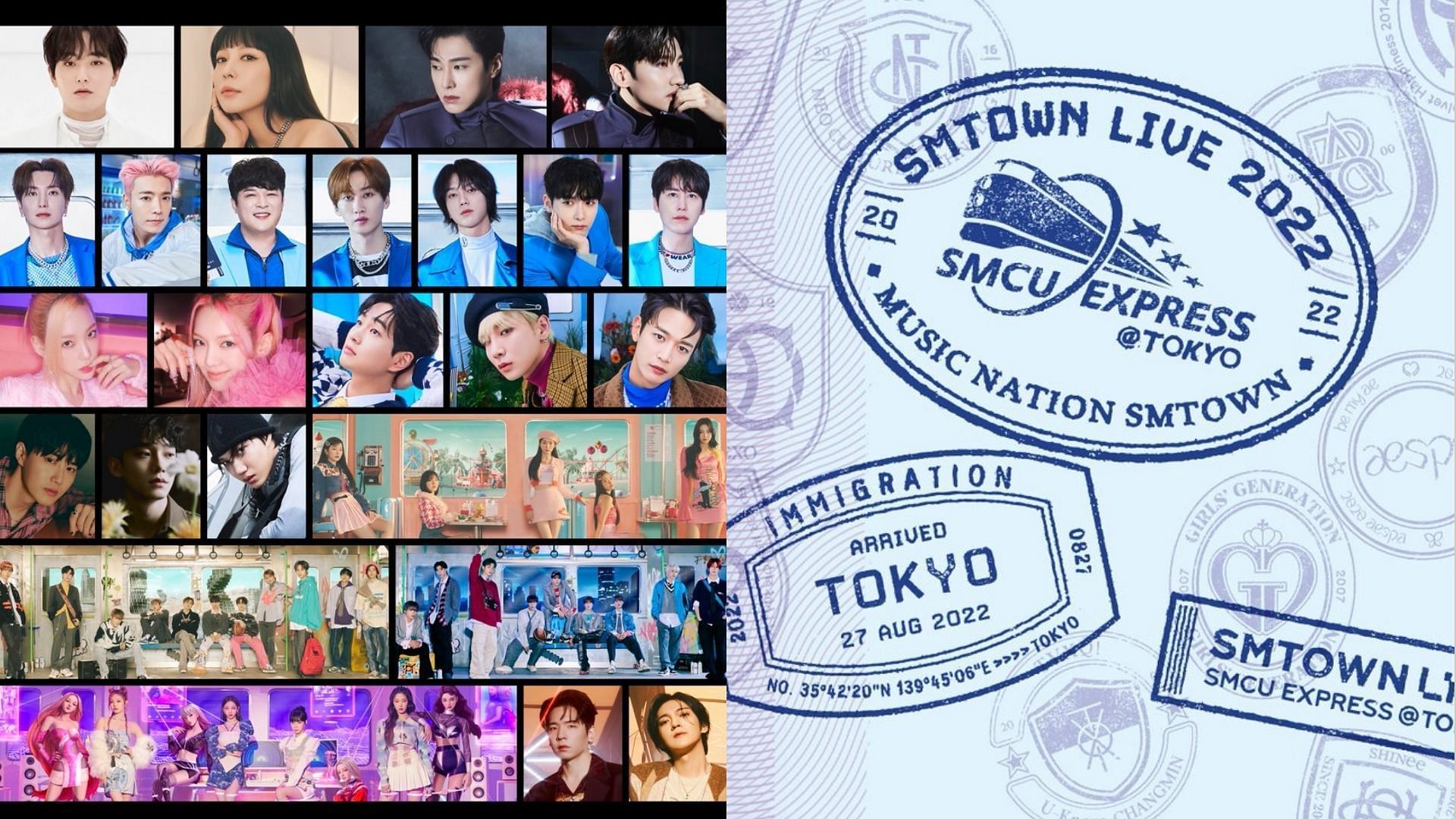 SM TOWN LIVE 2022: SMCU EXPRESS@TOKYO to be held in August this year (Image via @SMTOWNGLOBAL/Twitter)