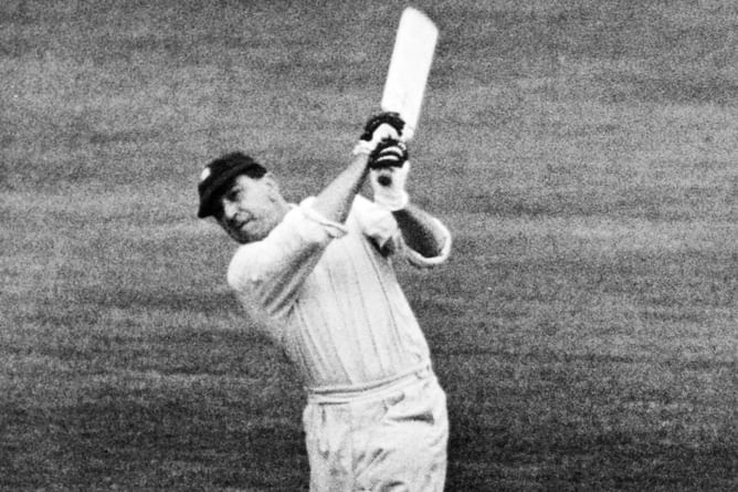 Wally Hammond, one of the greatest batsmen on the off-side, but a flawed one as well