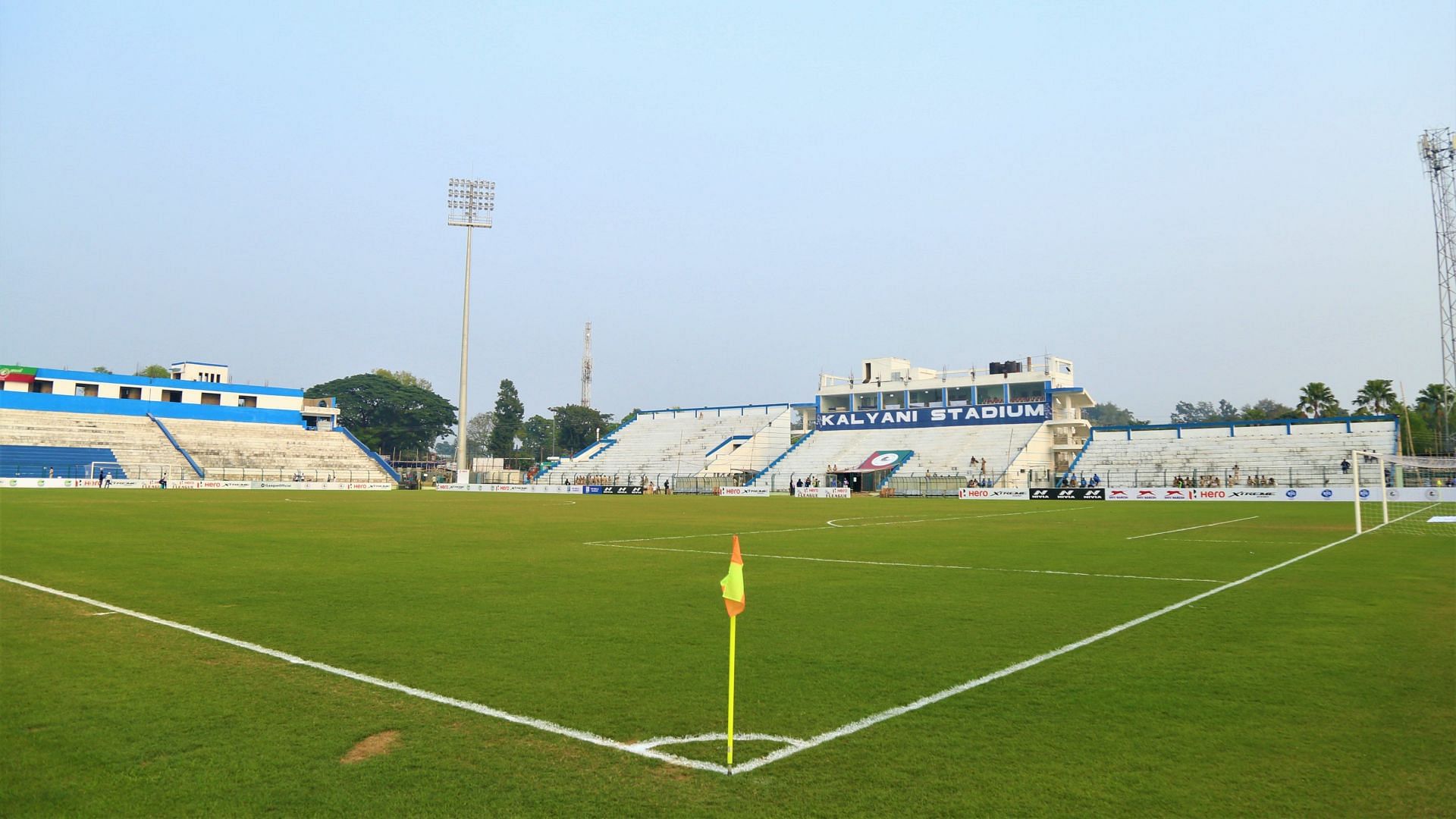 A view of the Kalyani Stadium - Image Courtesy: I-League Twitter