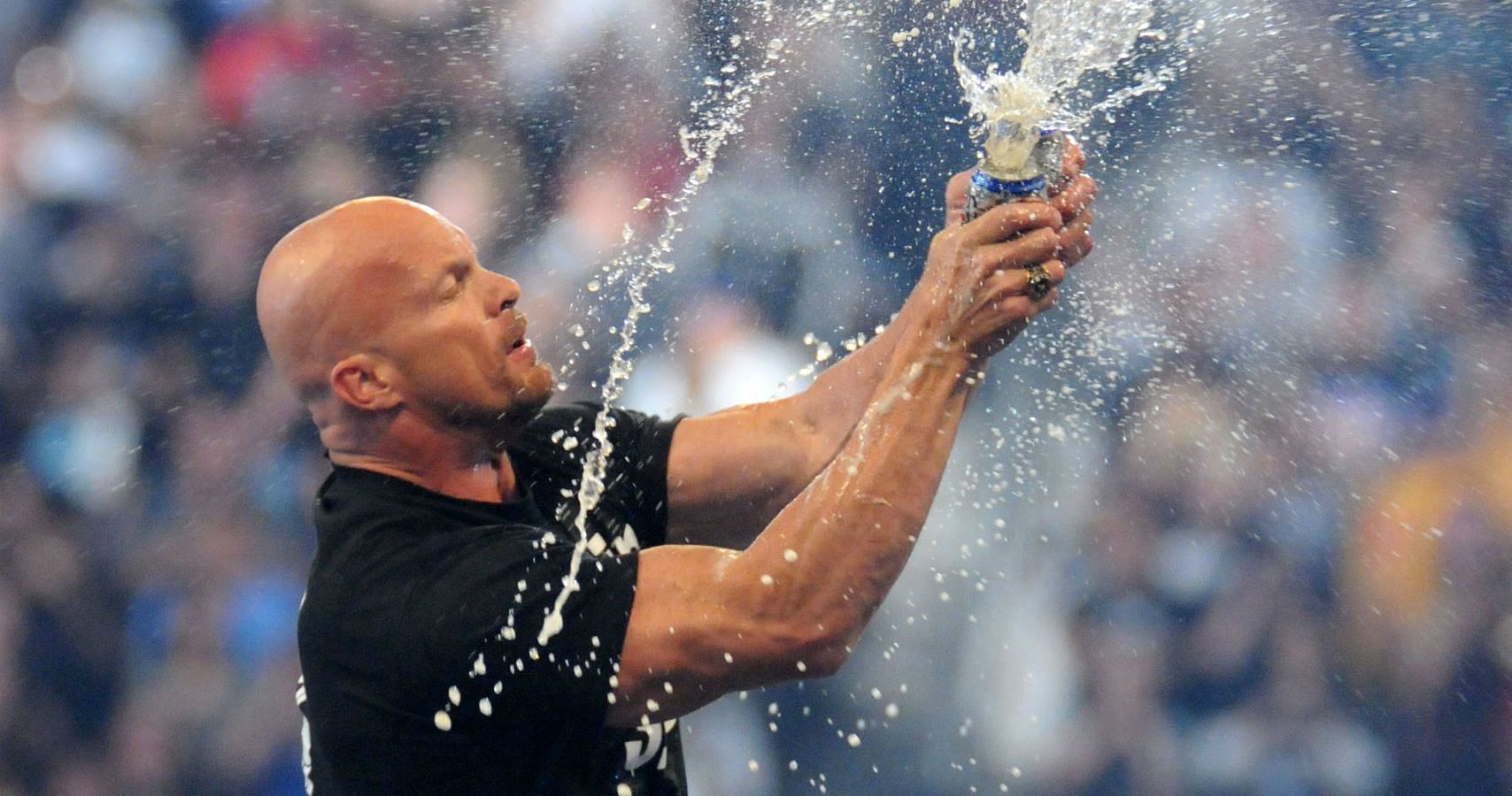 &quot;Stone Cold&quot; Steve Austin wins No Holds Barred Match against Kevin Owens