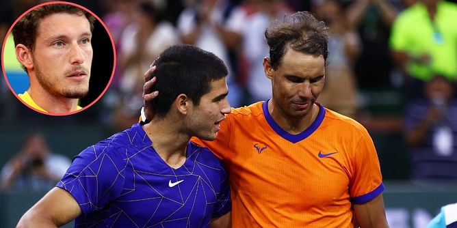 "He is the best tennis player from Spain after Rafael Nadal" - Pablo Carreño Busta onCarlos Alcaraz