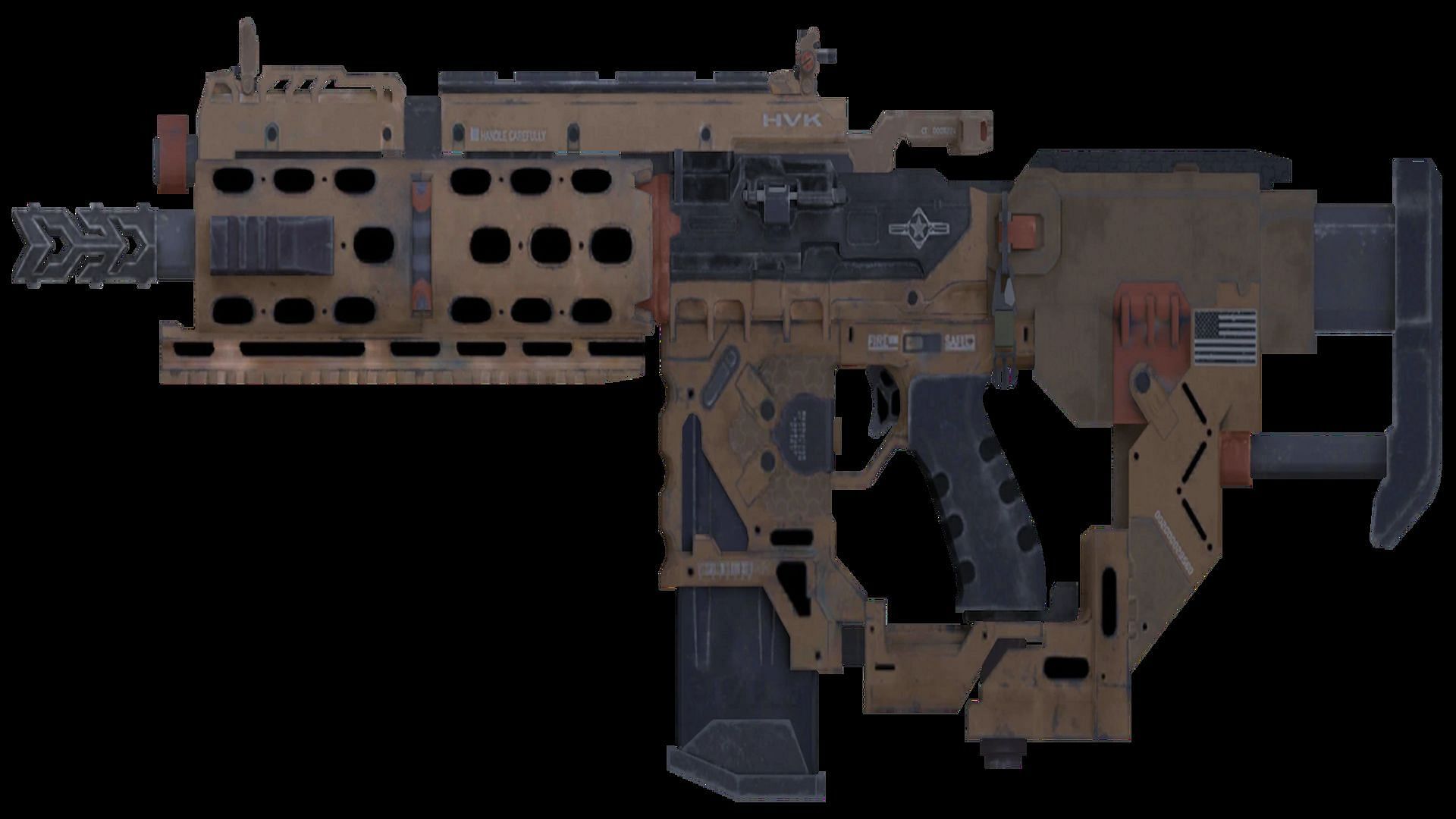 Players can use the HVK-30 in Call of Duty Season 3 to dominate mid to long range fights the proper loadout (Image via Activision)