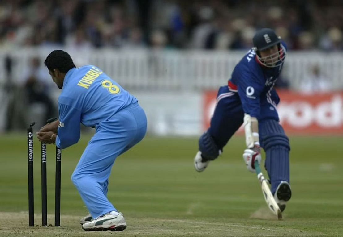 अनिल कुंबले भी वनडे में कप्तानी की है