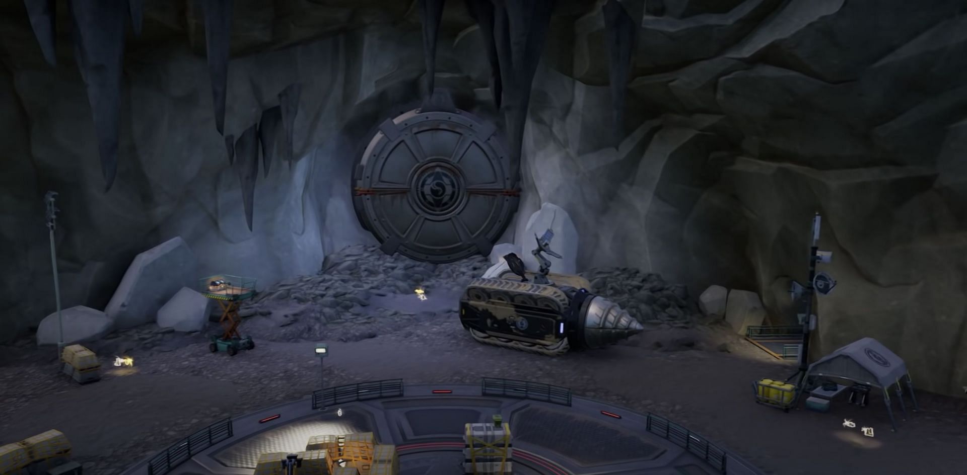 What lies inside the secret Vault in Fortnite Chapter 3 Season 2? (Image via Epic Games)