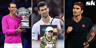 By Slam count, Nadal is the GOAT, but personally I think Novak Djokovic is the best even though I have a soft spot for Federer: Eugenie Bouchard