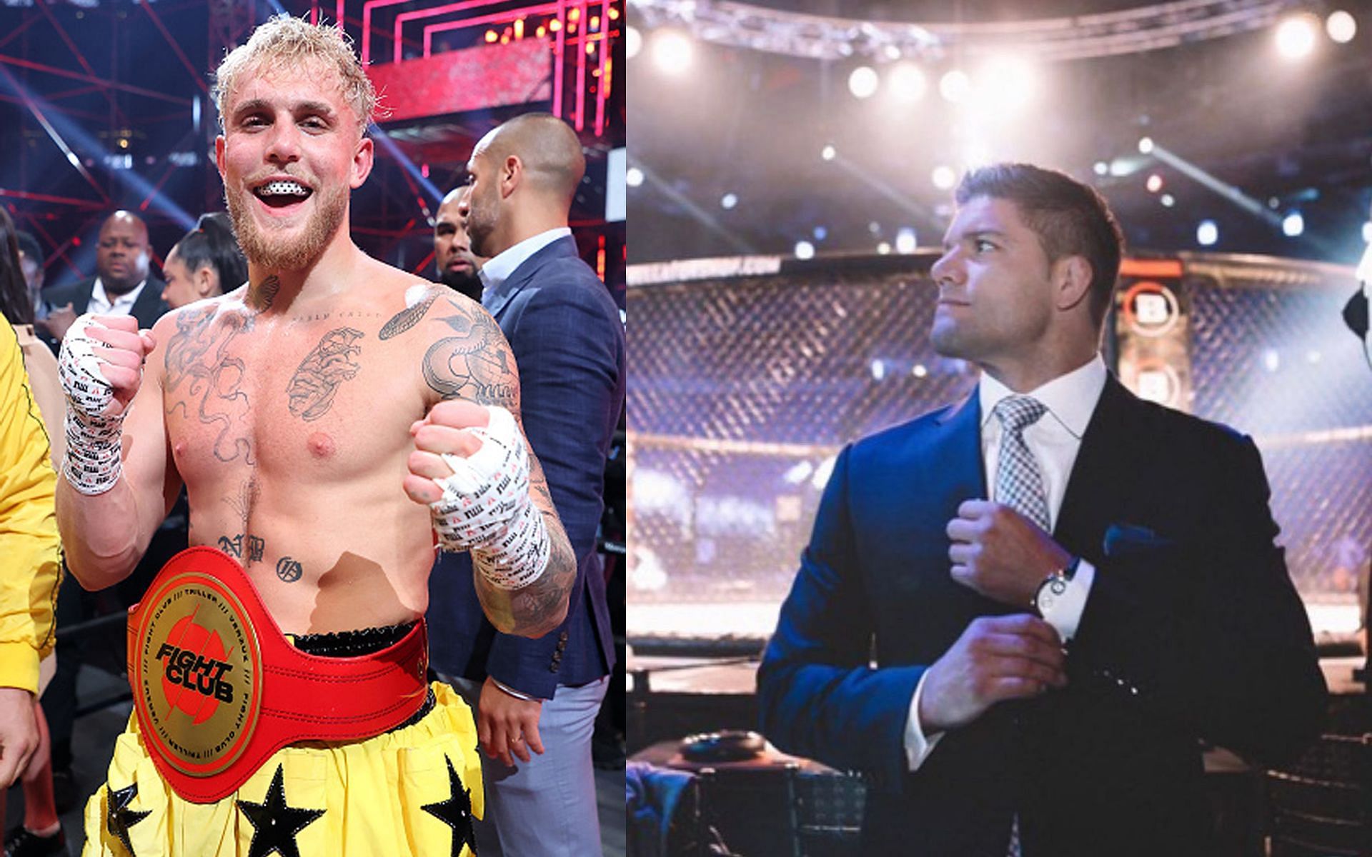 Jake Paul (left); Josh Thomson (right) [Right image courtesy: @therealpunk on Instagram]