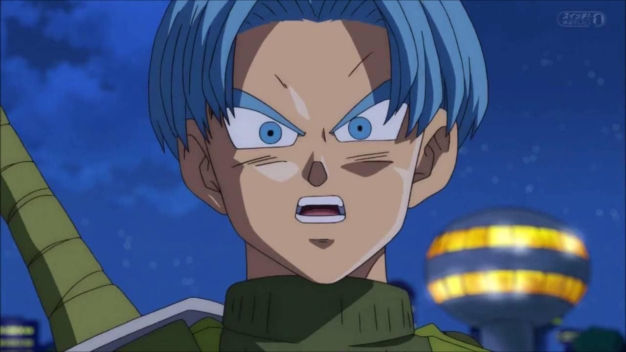 Future Trunks as seen in the Super anime (Image via Toei Animation)