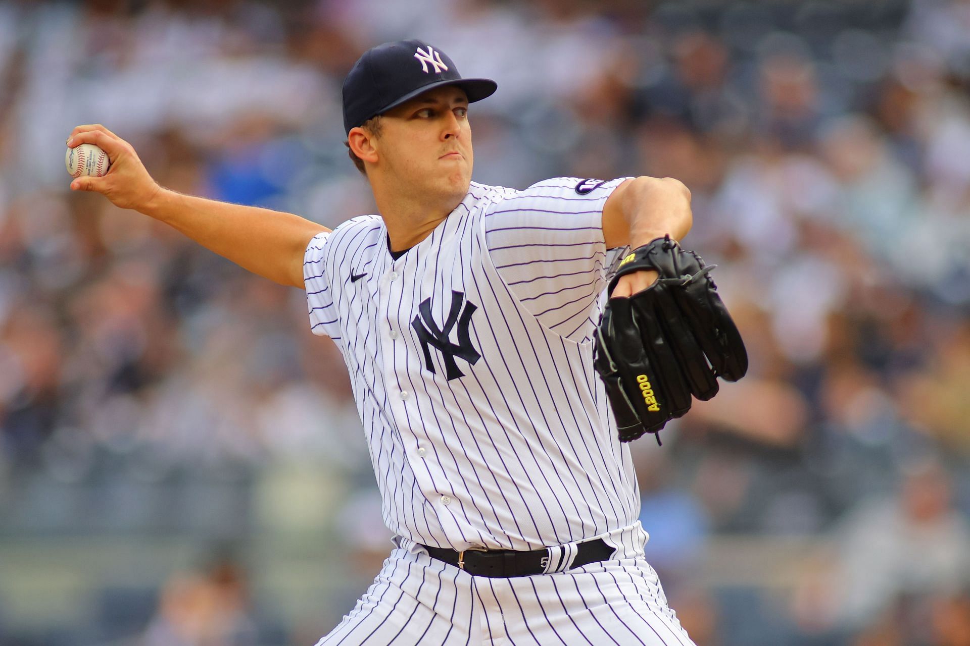 Jameson Taillon pitching for the New York Yankees