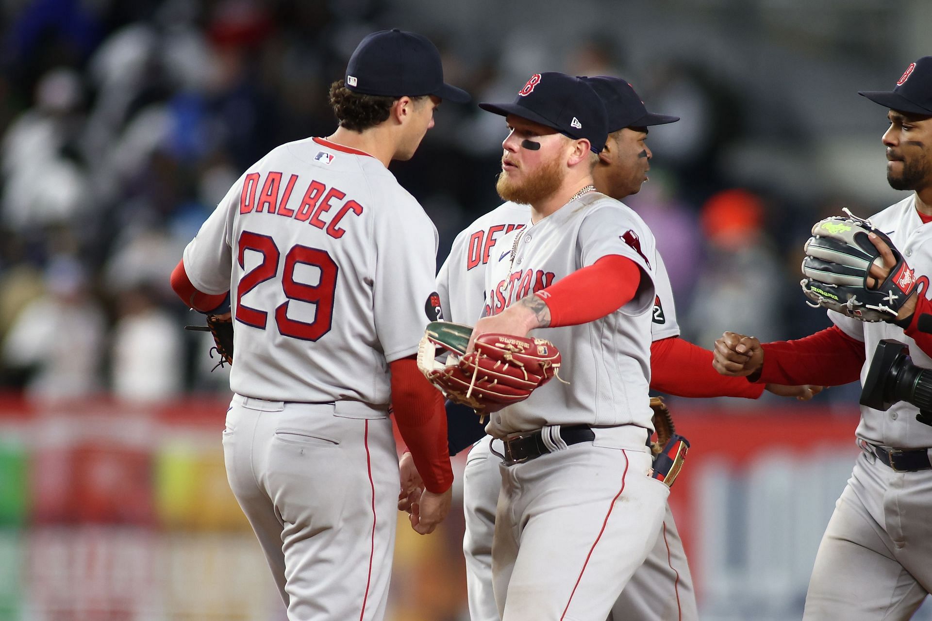 The Boston Red Sox won 2-1 in their series against the Tigers in Detroit