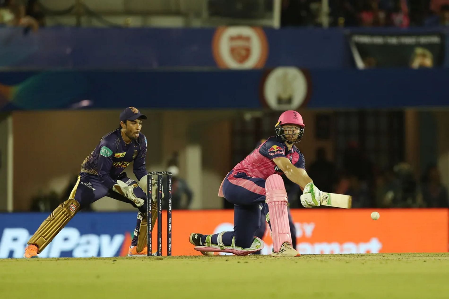 Jos Buttler carried on his great form with another hundred. Pic: IPLT20.COM