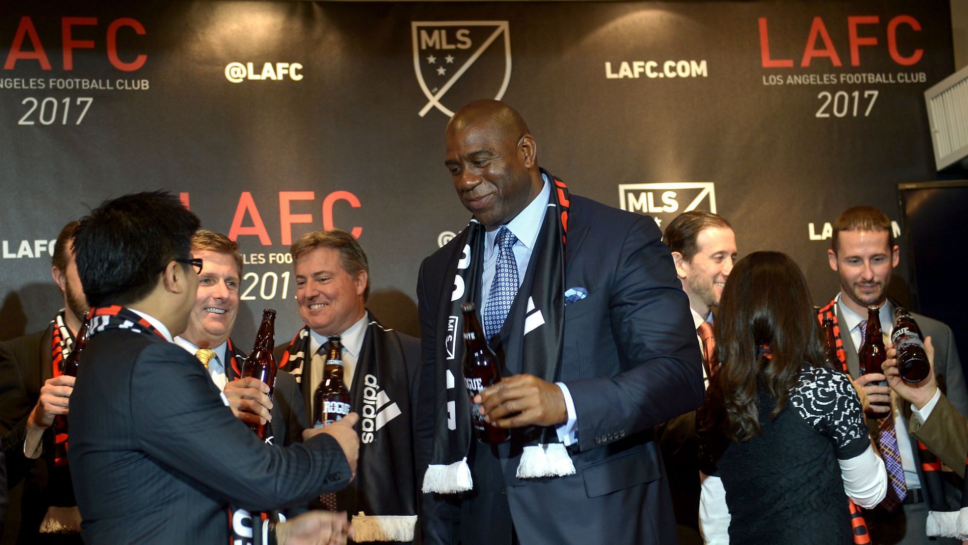 Magic Johnson of LAFC. (Photo: Sporting News)