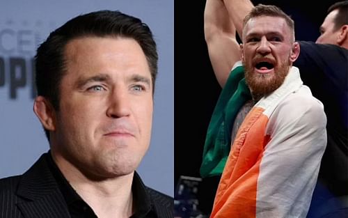 Chael Sonnen (left) and Conor McGregor (right)