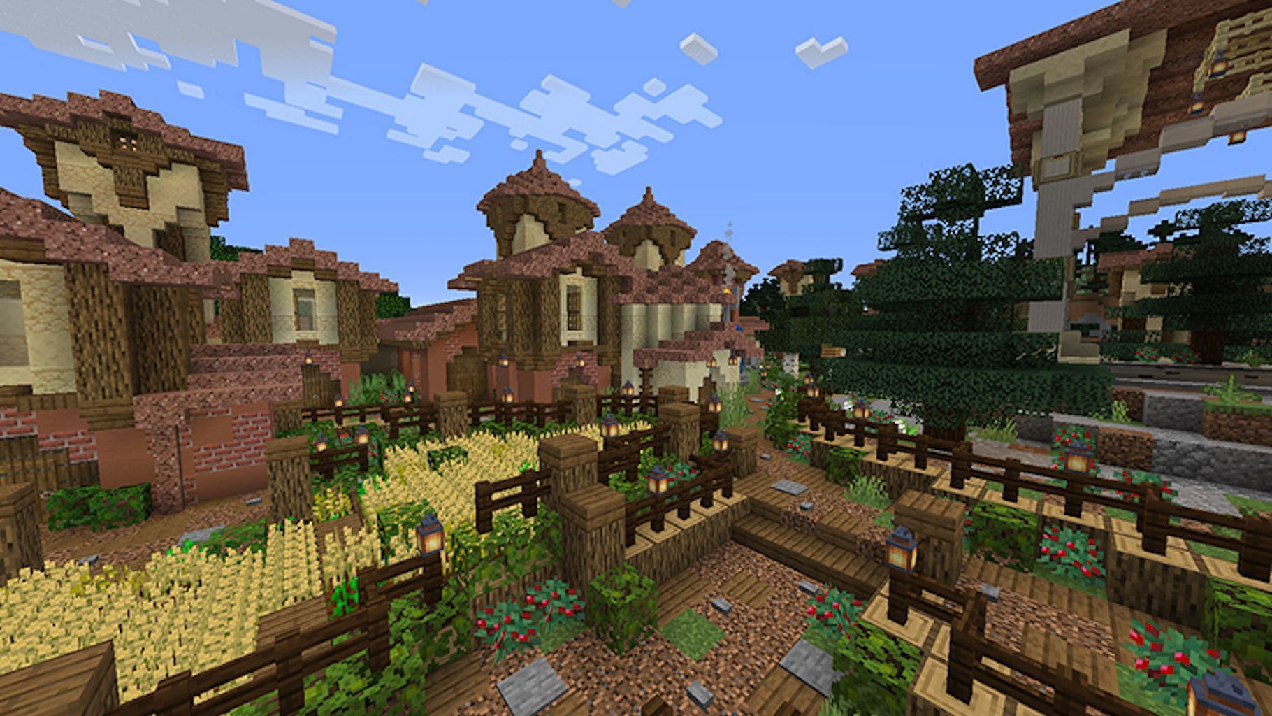 Minecraft village [Image via Minecraft]