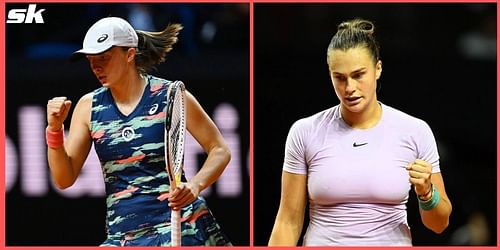 Iga Swiatek and Aryna Sabalenka will lock horns in the final of the Porsche Tennis Grand Prix in Stuttgart