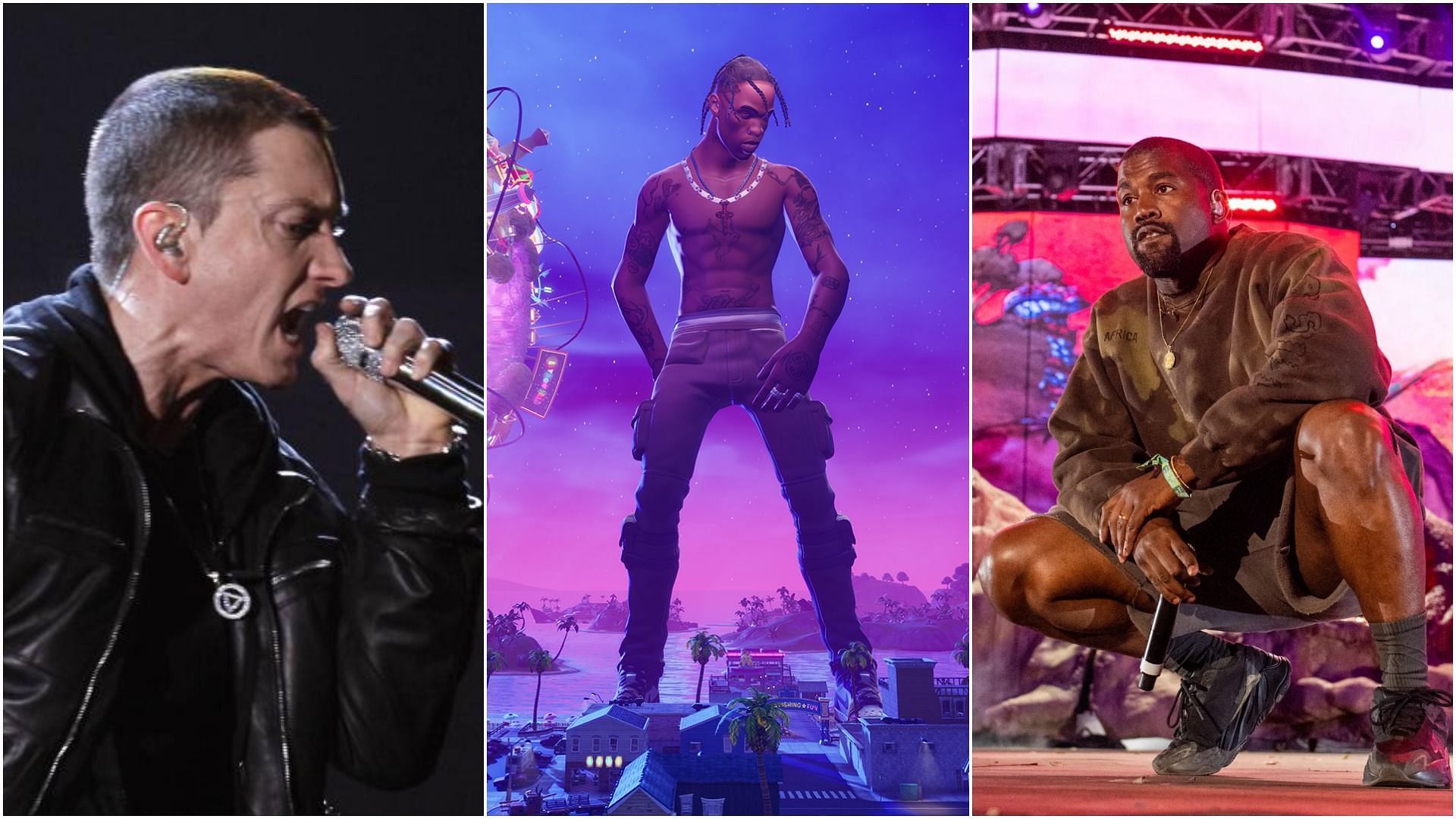 Rappers are fans of video games (Image via - Vogue, Fortnite and International Business Times AU)