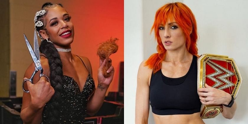 Shiina on X: Becky Lynch & Bianca Belair In-Game   / X