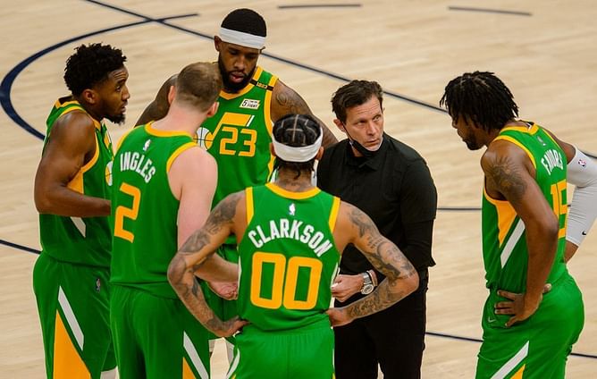 "This duo has maxed out; Don’t be surprised if Quin Snyder is gone as well!" - Former NBA champion on All-Star Utah Jazz duo, says one of them "won't be in a Jazz uniform next year"