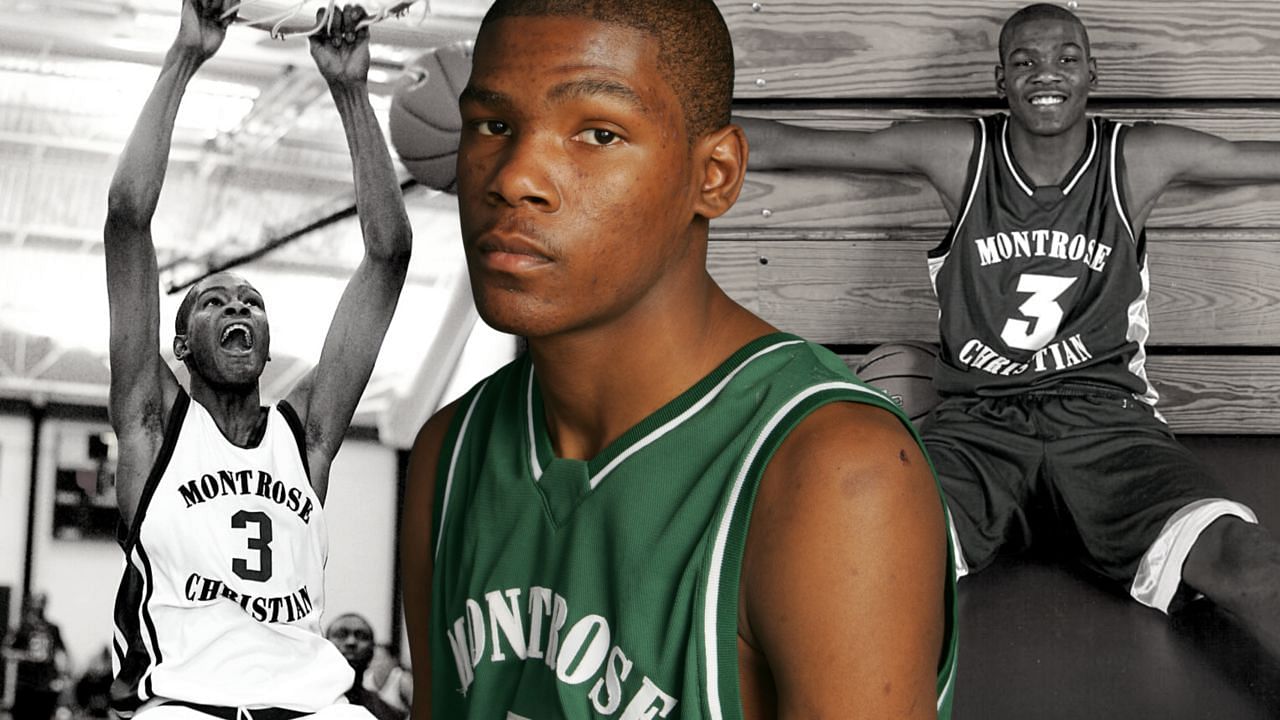 Kevin Durant was already a confident and smooth scorer in prep. [Photo: Boardroom]