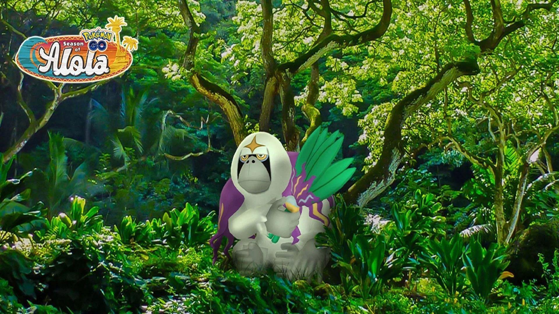 Oranguru is a new addition to Pokemon GO during the Season of Alola (Image via Niantic)