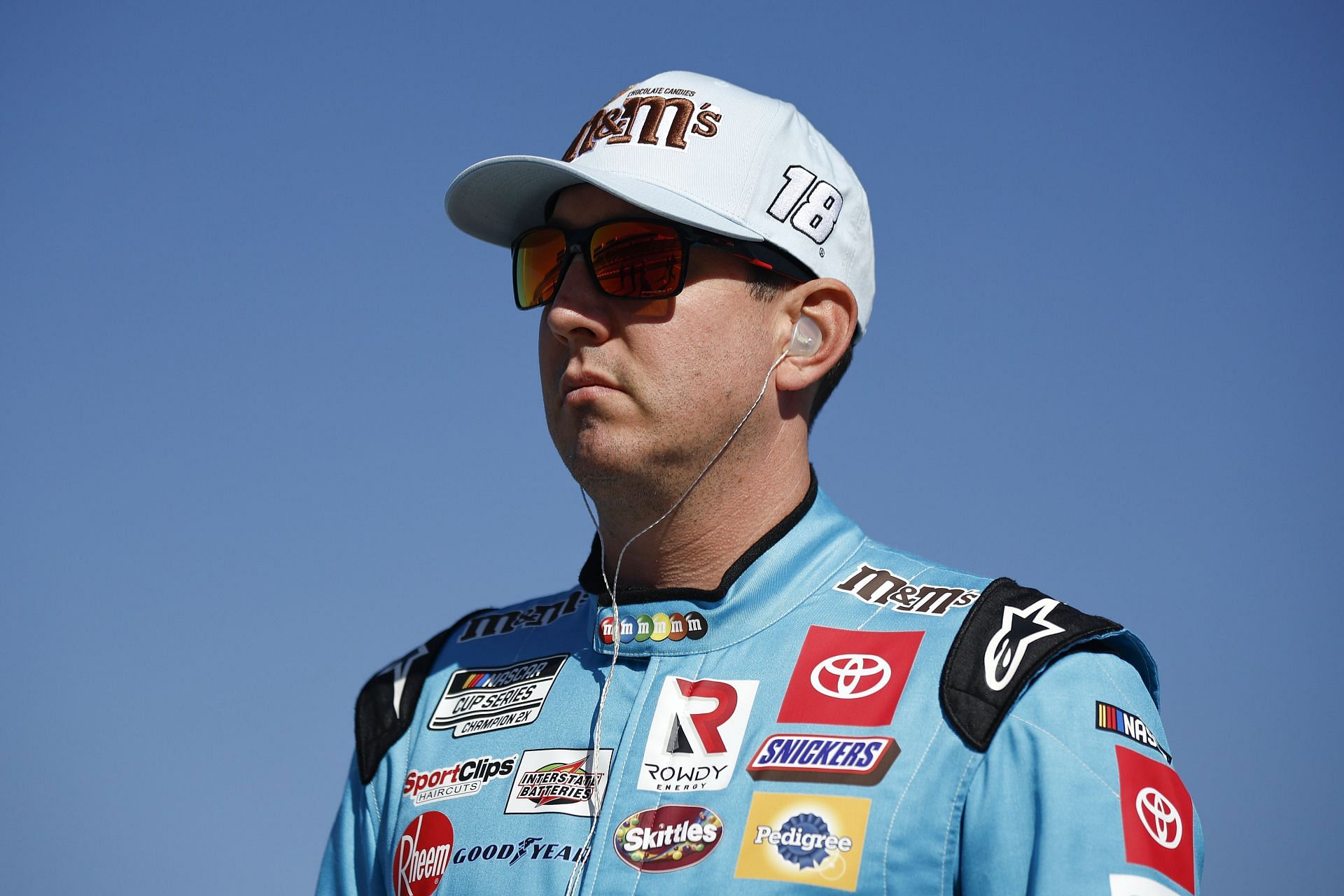 Kyle Busch during practice for the 2022 NASCAR Cup Series Toyota Owners 400 at Richmond Raceway in Virginia. (Photo by Jared C. Tilton/Getty Images)