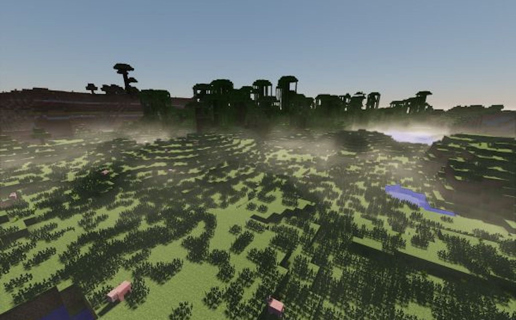 Minecraft shaders mod. Майнкрафт atmospheric. Шейдеры с туманом для майнкрафт 1.12.2. Мод атмосферик майнкрафт. Мод на шейдеры.