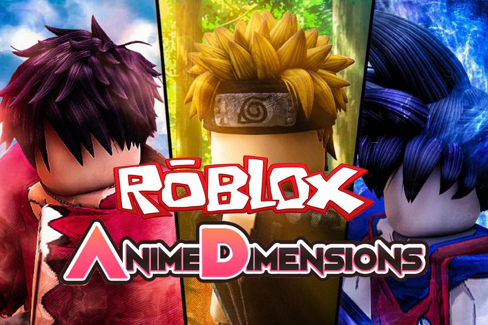 Roblox Anime Dimension redeem codes in April 2022 (Image via Sportskeeda)
