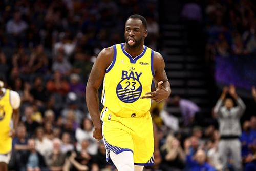 Draymond Green in action during Golden State Warriors v Sacramento Kings