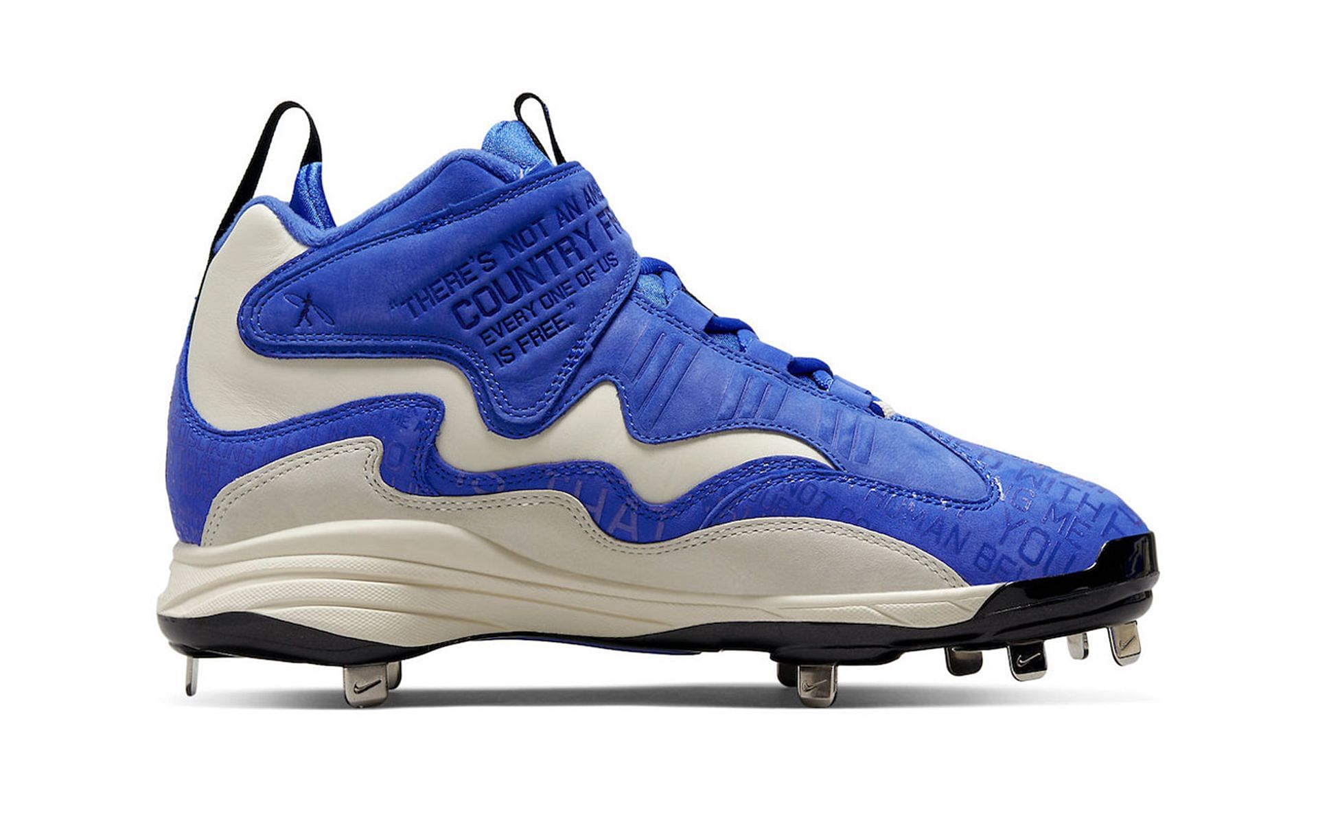 Nike Air Griffey 1 Cleat x Jackie Robinson sneakers (Image via Nike)