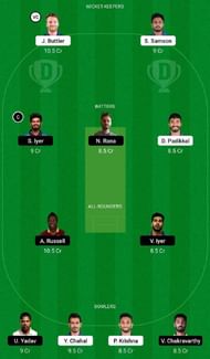 RR vs KKR Dream11 Fantasy Tip #2