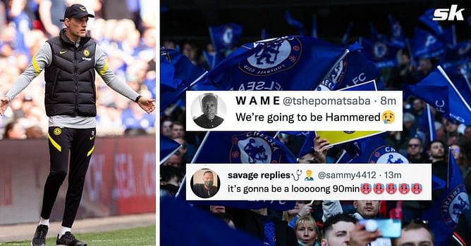 "We're finished" "Europa League here we come" - Chelsea fans lose their minds as key player misses West Ham clash due to injury